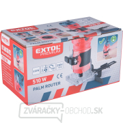 Frézka ohraňovacia EXTOL, 510W náhled