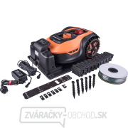 Aku robotická kosačka Extol, 600m2 náhled