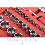 Nástrčné hlavice Extol, sada 94ks, 1/4