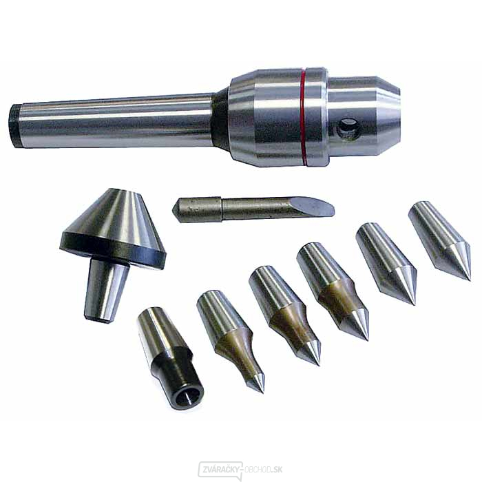 Sada výměnných středících hrotů MK 2