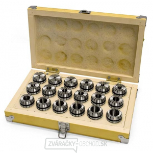 Kleštiny ER32, 3 – 20 mm, 18 ks Kleštiny ER32, 3 – 20 mm, 18 ks gallery main image