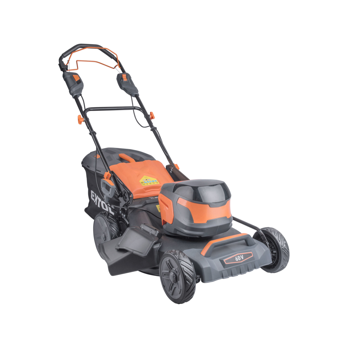 Aku kosačka s pojazdom EXTOL 60V, 51cm, BRUSHLESS, bez batérie a nabíjačky Náhľad