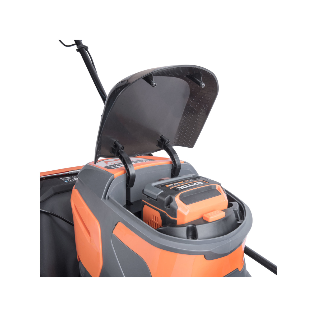 Aku kosačka s pojazdom EXTOL 60V, 51cm, BRUSHLESS, bez batérie a nabíjačky Náhľad