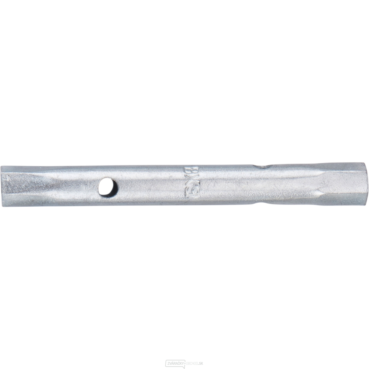 Kľúč trubkový, 8x9mm, CrV