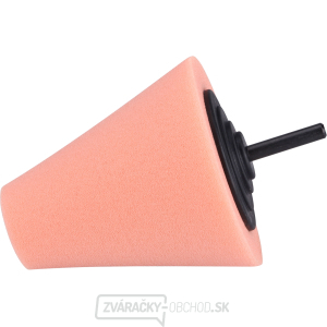 Kužeľ leštiaci penový, T40, oranžový, ⌀80mm, stopka 6mm Kužeľ leštiaci penový, T40, oranžový, ⌀80mm, stopka 6mm gallery main image