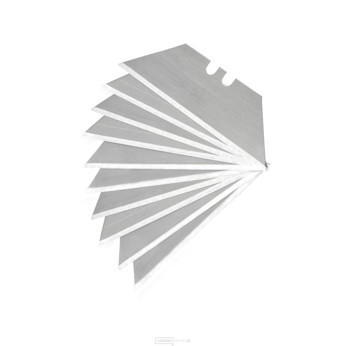 Brity do noža, 19mm, 10ks, trapezoid, SK4