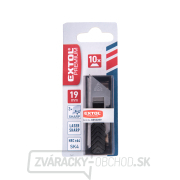 Brity do noža, 19mm, 10ks, trapezoid, SK4 Náhľad