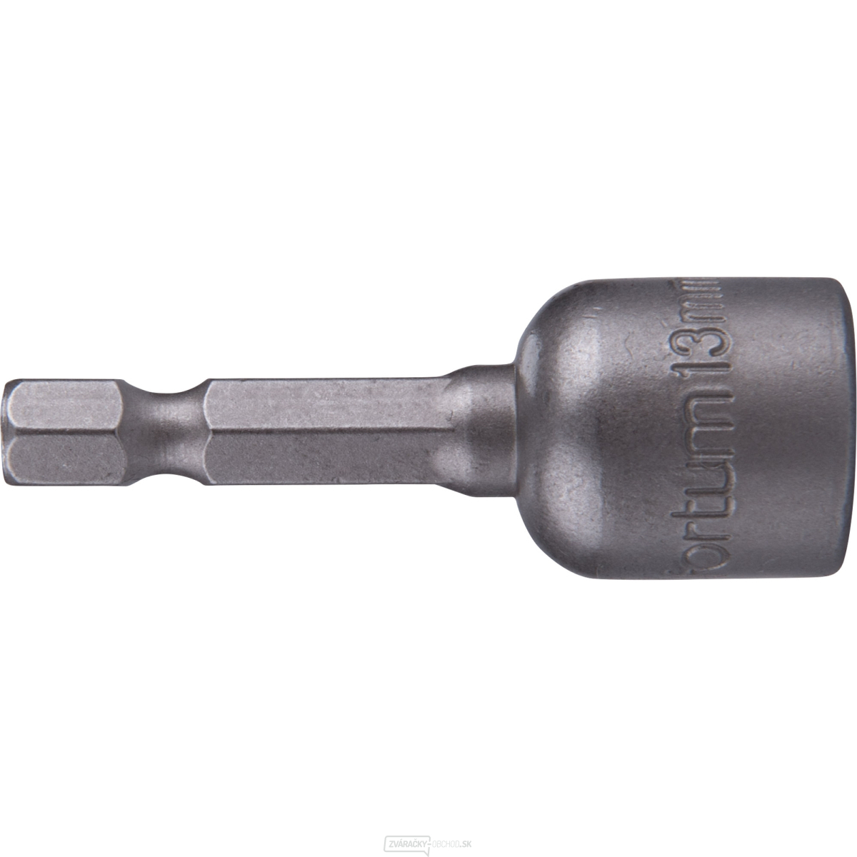 Kľúč nástrčný magnetický 1/4" stopka, 13x48mm, CrV