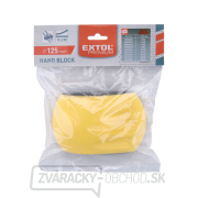 Blok brúsny na výseky so suchým zipsom, na výseky O 125mm, polyuretán Náhľad