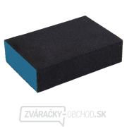 Brúsna huba, 100x70x25mm, P180, štvorstranná, abrazivo-korund Brúsna huba, 100x70x25mm, P180, štvorstranná, abrazivo-korund gallery main image