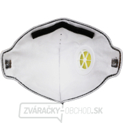 Respirátory sada 5ks s výdychovým ventilom a aktívnym uhlíkovým filtrom, trieda FFP2 NR, skladacia Náhľad
