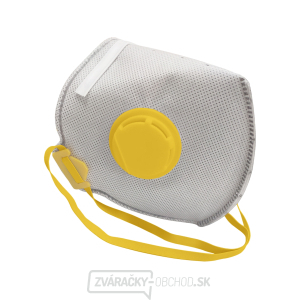 Respirátory sada 5ks s výdychovým ventilom a aktívnym uhlíkovým filtrom, trieda FFP2 NR, skladacia Respirátory sada 5ks s výdychovým ventilom a aktívnym uhlíkovým filtrom, trieda FFP2 NR, skladacia gallery main image