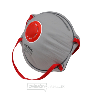 Respirátory súprava 3ks s výdychovým ventilom a aktívnym uhlíkovým filtrom, trieda FFP3 NR, tvarované Respirátory súprava 3ks s výdychovým ventilom a aktívnym uhlíkovým filtrom, trieda FFP3 NR, tvarované gallery main image