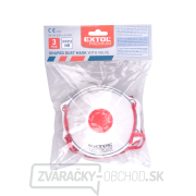 Respirátory sada 3ks s výdychovým ventilom, trieda FFP3 NR, tvarované Náhľad