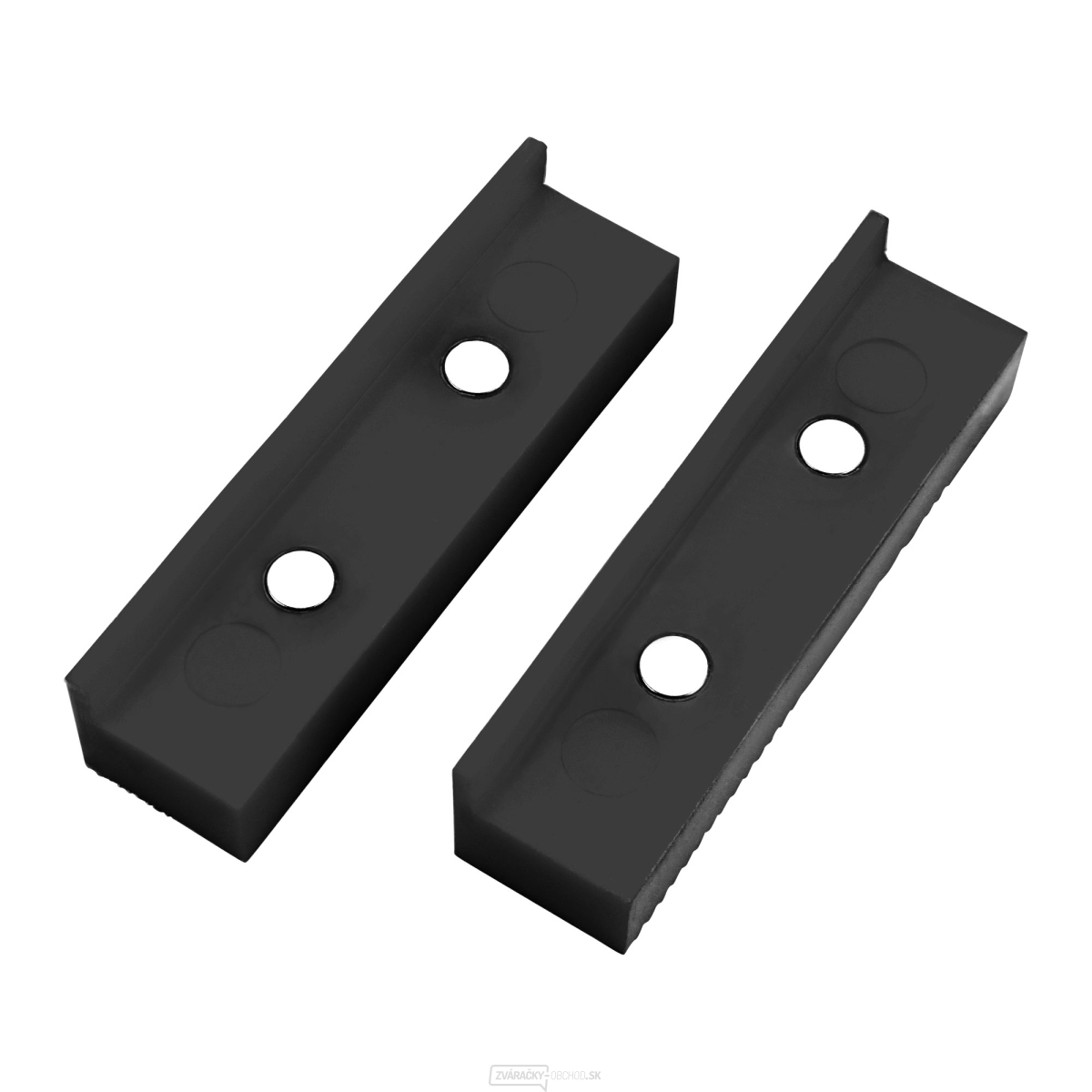 Ochranné čeľuste na zverák 2ks, dĺžka 113mm, s magnetmi, TPU