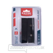 Ochranné čeľuste na zverák 2ks, dĺžka 113mm, s magnetmi, TPU Ochranné čeľuste na zverák 2ks, dĺžka 113mm, s magnetmi, TPU náhled