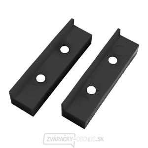 Ochranné čeľuste na zverák 2ks, dĺžka 113mm, s magnetmi, TPU Ochranné čeľuste na zverák 2ks, dĺžka 113mm, s magnetmi, TPU gallery main image