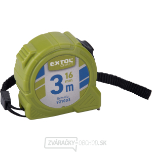 Meter zvinovací, 3m, š. pásku 16mm Meter zvinovací, 3m, š. pásku 16mm gallery main image