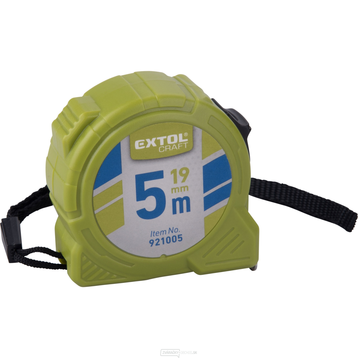 Meter zvinovací, 5m, š. pásku 19mm