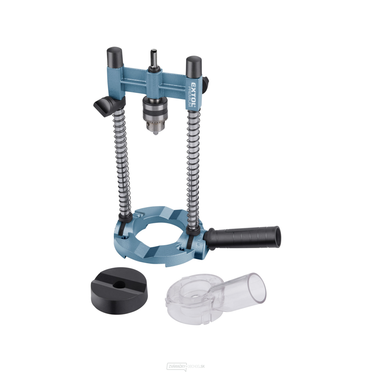 Stojan na vŕtačku viacúčelový so skľučovadlom, O 1-10mm, O stopky 9mm Stojan na vŕtačku viacúčelový so skľučovadlom, O 1-10mm, O stopky 9mm gallery main image