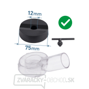 Stojan na vŕtačku viacúčelový so skľučovadlom, O 1-10mm, O stopky 9mm náhled