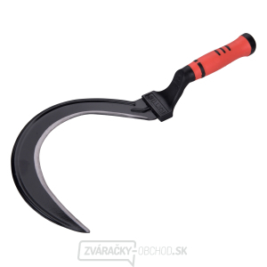 Kosák na trávu s plast. rukoväťou, dĺžka 40cm (pre pravákov) Kosák na trávu s plast. rukoväťou, dĺžka 40cm (pre pravákov) gallery main image