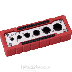 Vŕtacia vodiaca šablóna, O 3-5-7-9-11-13mm Vŕtacia vodiaca šablóna, O 3-5-7-9-11-13mm gallery main image