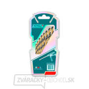 Vrtáky do kovu, súprava 8ks HSS Náhľad