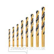 Vrtáky do kovu, súprava 8ks HSS gallery main image