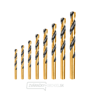 Vrtáky do kovu, súprava 8ks HSS Vrtáky do kovu, súprava 8ks HSS gallery main image