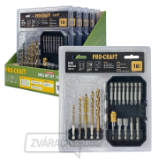 Súprava vrtákov a bitov Procraft DBS-18, S2 | DBS-18 Súprava vrtákov a bitov Procraft DBS-18, S2 | DBS-18 náhled