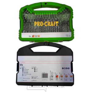 Súprava vrtákov a bitov Procraft DBS-101, S2 | DBS-101 Súprava vrtákov a bitov Procraft DBS-101, S2 | DBS-101 gallery main image