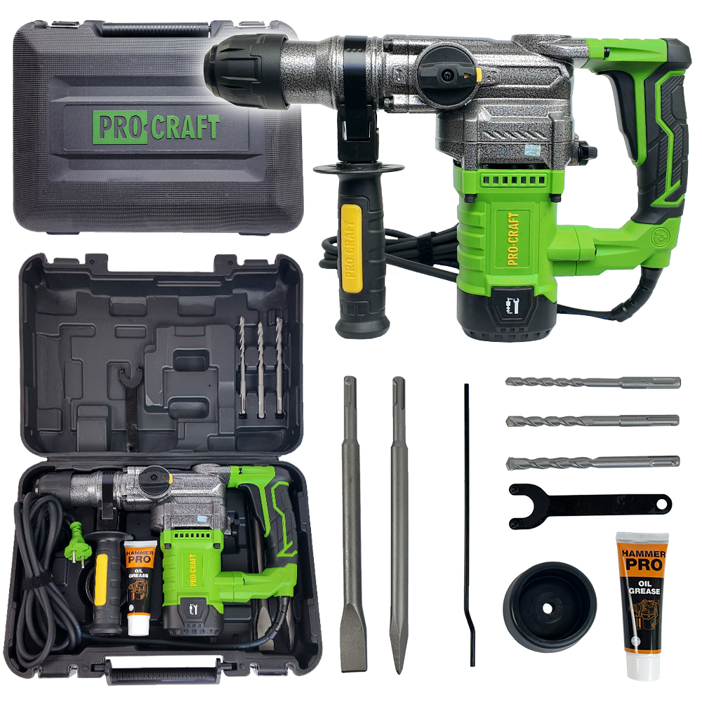 Kombinované vŕtacie a sekacie kladivo Procraft BH1300 | BH1300 BH1300
