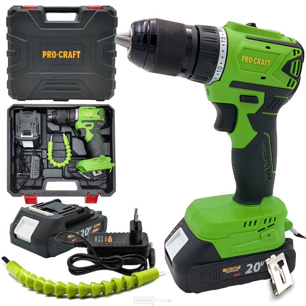 Aku skrutkovač Procraft PA18LiN | PA18LiN