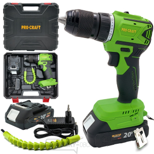 Aku skrutkovač Procraft PA18LiN | PA18LiN Aku skrutkovač Procraft PA18LiN | PA18LiN gallery main image