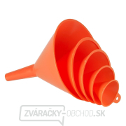 Sada 5 plastových lievikov bez sitka PRESSOL 02 360 954 gallery main image