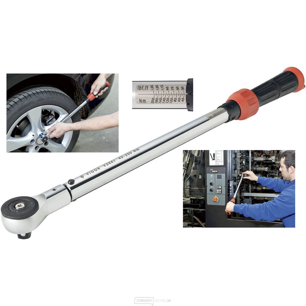 Momentový kľúč VIGOR V3441