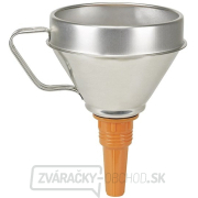 Kovový lievik s plastovým nástavcom PRESSOL 02 342 gallery main image