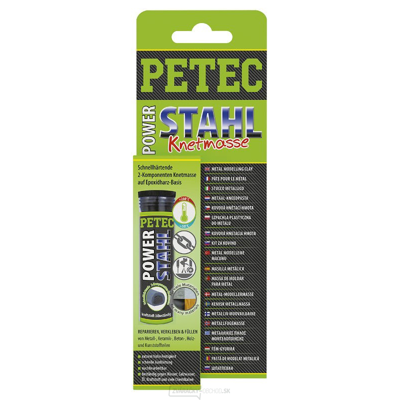 Epoxidová plastelína ("pevnostná oceľ") PETEC 97450 50 g