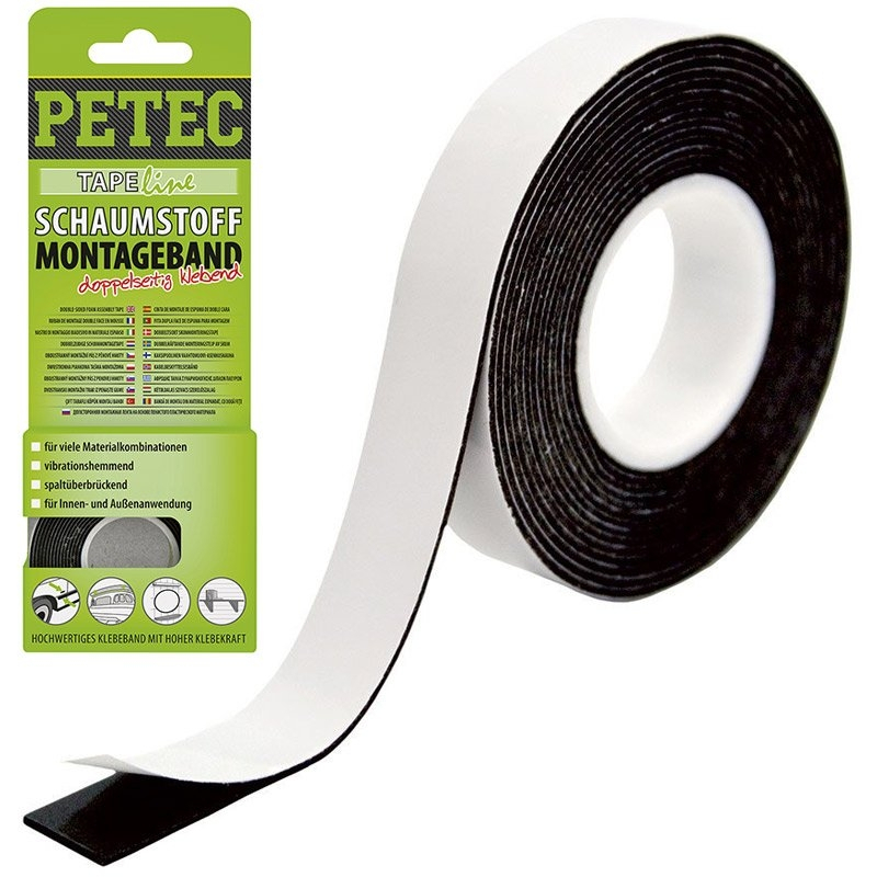 Montážna páska penová obojstranná PETEC 87122