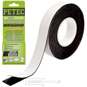 Montážna páska penová obojstranná PETEC 87122  Montážna páska penová obojstranná PETEC 87122  gallery main image