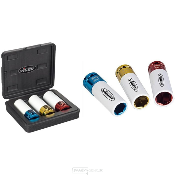 Súprava kovaných hlavíc na hliníkové disky VIGOR V2522 Súprava kovaných hlavíc na hliníkové disky VIGOR V2522 gallery main image