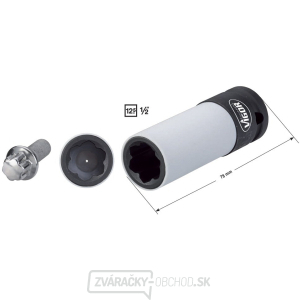 Špeciálny kľúč/hlavica na demontáž a montáž skrutiek kolies Mercedes-Benz VIGOR V4309 Špeciálny kľúč/hlavica na demontáž a montáž skrutiek kolies Mercedes-Benz VIGOR V4309 gallery main image