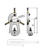 Pevná luneta pre sústruh D 280 Náhľad