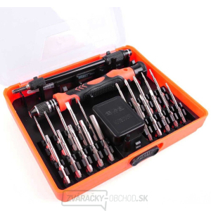 Precízny skrutkovač so sadou vymeniteľných bitov a pinzeta JM-8133 Precízny skrutkovač so sadou vymeniteľných bitov a pinzeta JM-8133 gallery main image