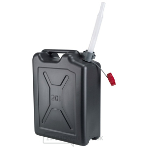 Plastový kanister 20 ls výtokovým nástavcom na PHM PRESSOL 21 127 Plastový kanister 20 ls výtokovým nástavcom na PHM PRESSOL 21 127 gallery main image