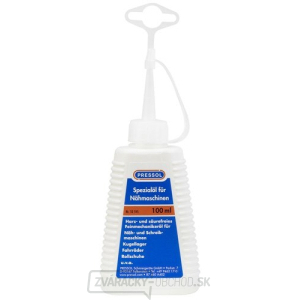 Olej pre šijacie stroje a jemnú mechaniku 100 ml PRESSOL 10 595 Olej pre šijacie stroje a jemnú mechaniku 100 ml PRESSOL 10 595 gallery main image