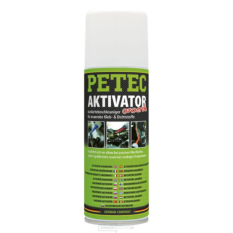 Aktivátor na urýchlenie vytvrdenia lepidiel a tesniacich hmôt PETEC 90920 