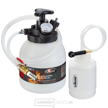 Prístroj na výmenu brzdovej kvapaliny VIGOR V4411