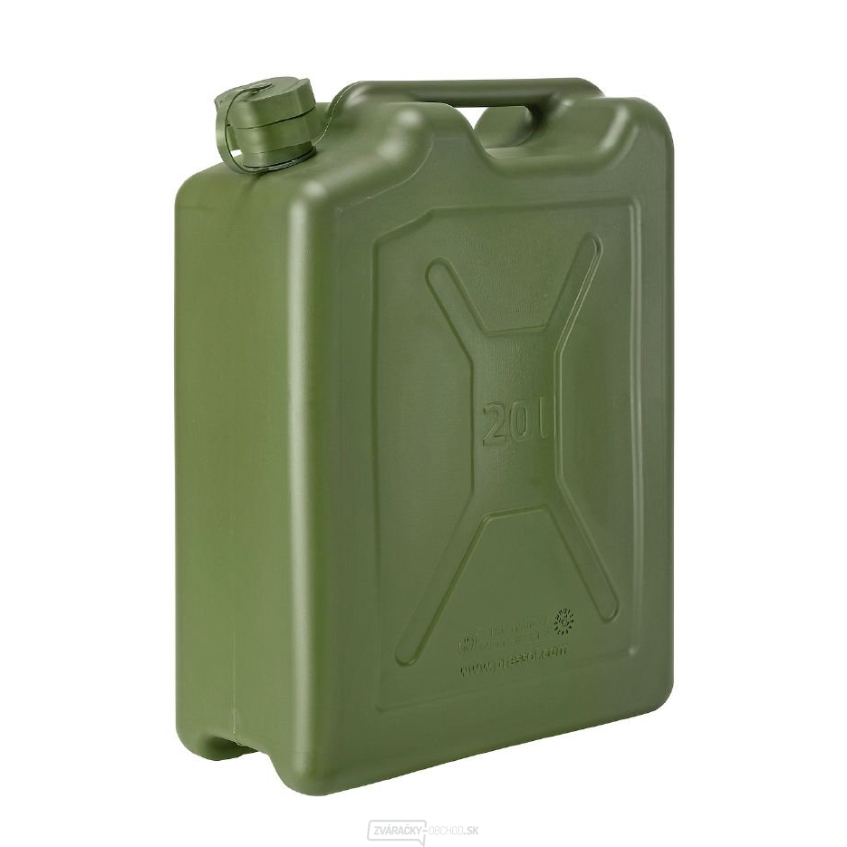 Plastový kanister 20 ls výtokovým nástavcom na PHM PRESSOL 21 127 950